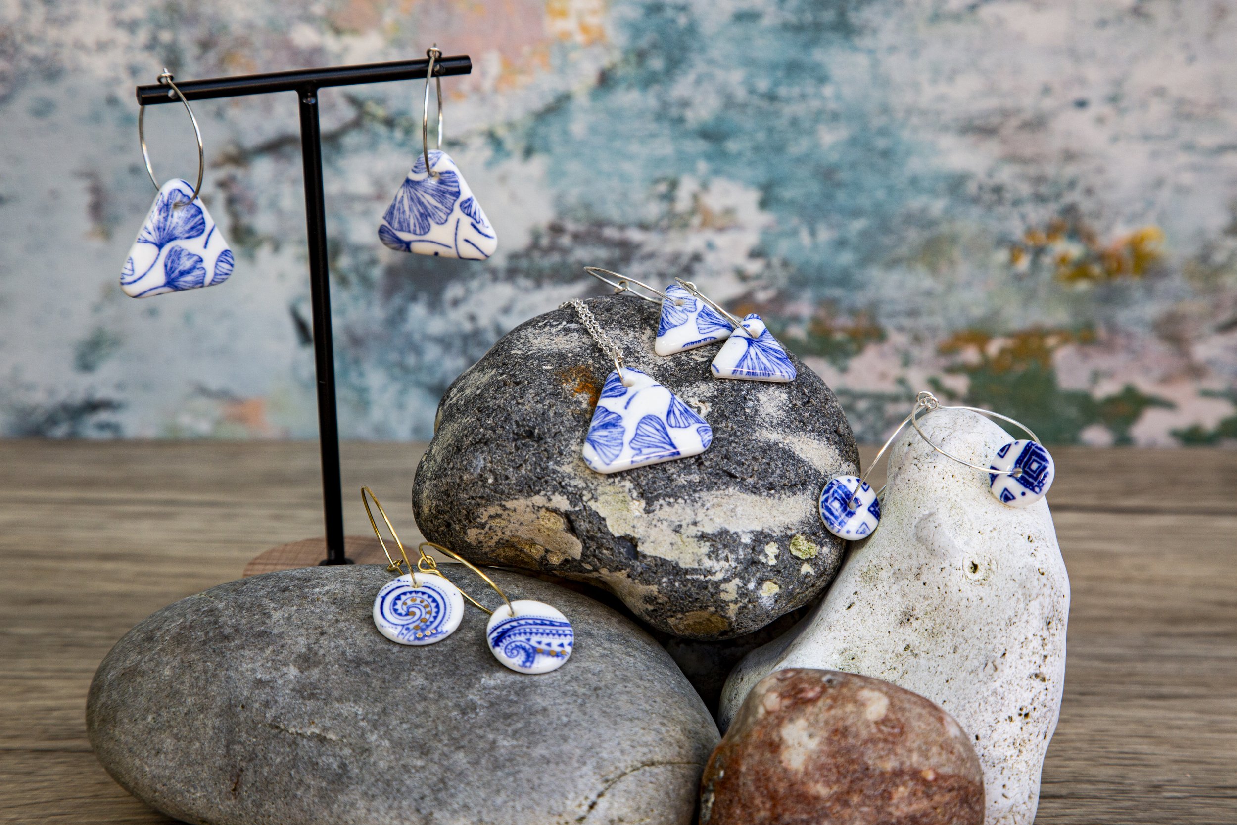 Porcelain jewellery collection